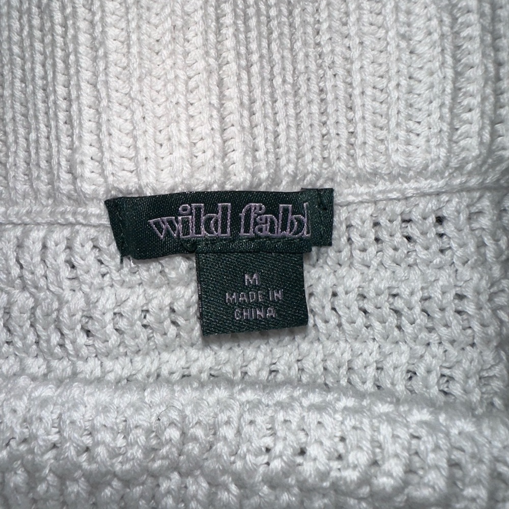 Wild Fable White Knit Swimsuit Cover Up - Picture 4 of 4